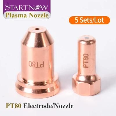 Startnow Plasma Nozzle Electrode Plasma Consumables PT80 PT 80 Ptm80