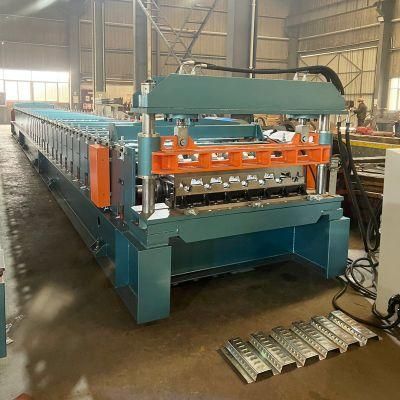 High Precision Steel Structure Customized Machine Single Layer Deck Floor Roll Forming Machine