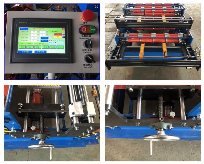 Save Space Double Layer Industrial Roofing Roll Forming Machine