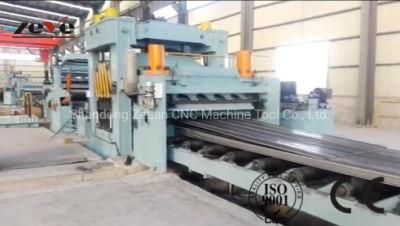 500L/700L/900L Beam Steel Sheet Slitter Machine Straightener Line