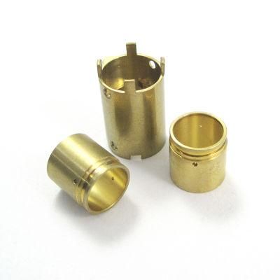CNC Precision Mechanical Copper Machining Parts OEM CNC Lathed Copper Part