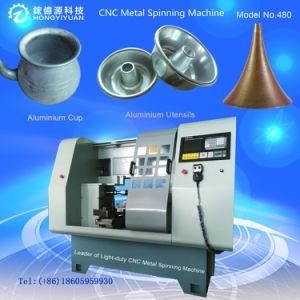 Automatic Metal Spinning Machine Instead of Hand Spin Processing (Light-duty 480C-17)