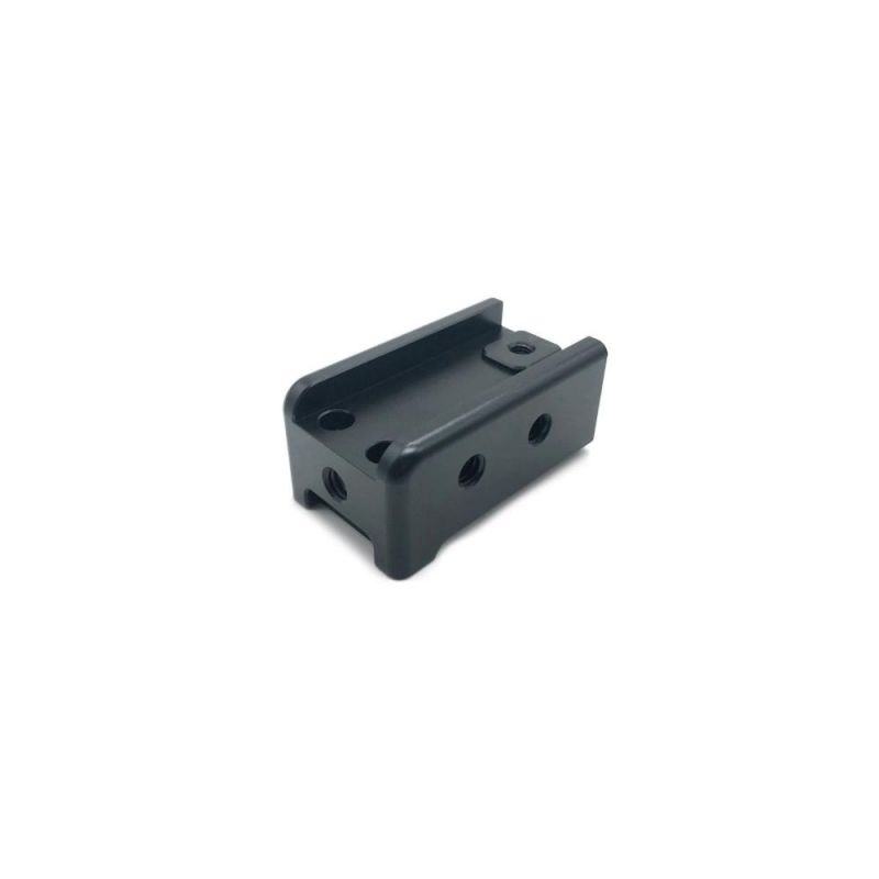Black Anode Surface Aluminum Alloy Electronic Base Outer Box Protection Cover Factory Custom