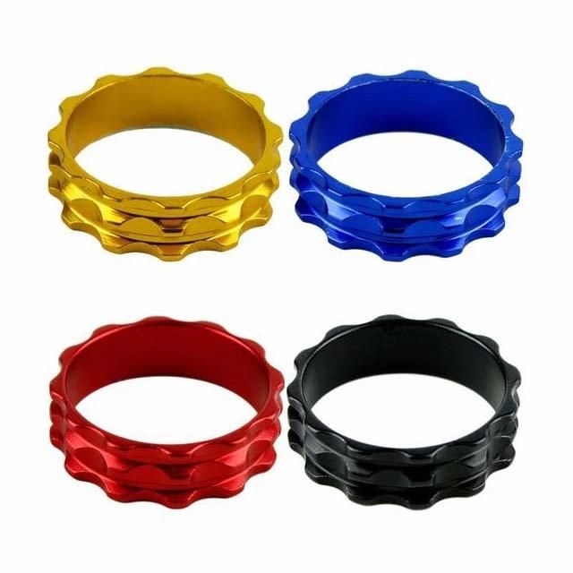 Customized CNC Aluminum Part Aluminum Valve with Sliver Anodized