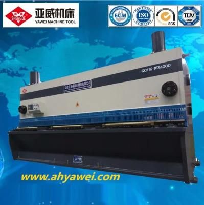 Stainless Steel Sheet Plate Cutting Machine with Rake Angle