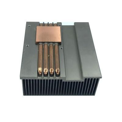 High Power Dense Fin Aluminum Heat Sink for Radio Communications and Apf and Svg and Inverter and Power and Electronics and Welding Equipment