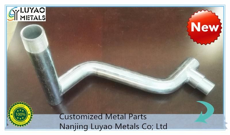 Stainless Steel Pipe Machining / Steel Bending and Welding Machine Part