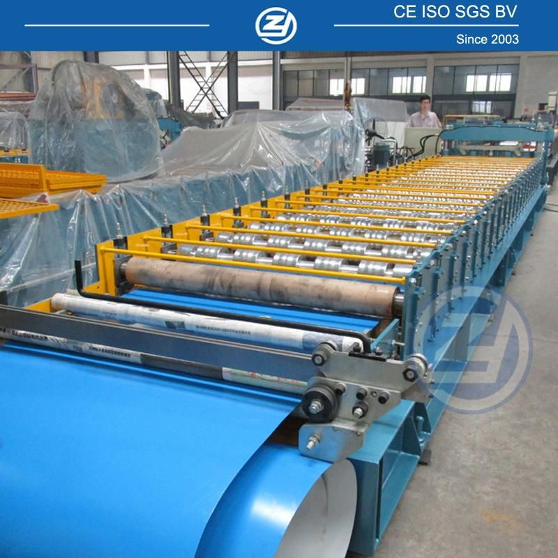 Roof Panel Step Tile Roll Forming Machine Price Steel Roof Sheet Roller Machine with ISO9001/Ce/SGS/Soncap