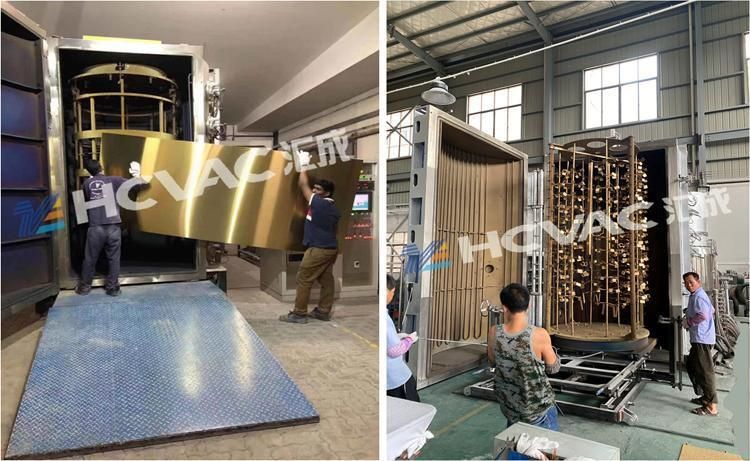 Hcvac Anti-Finger Coating Machine Metal Furniture PVD Coating Machine