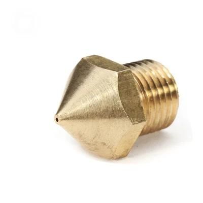 M6 Thread Brass Nozzle