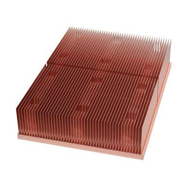 Copper Skived Fin Heat Sink for Electronics and Svg and Power and Apf