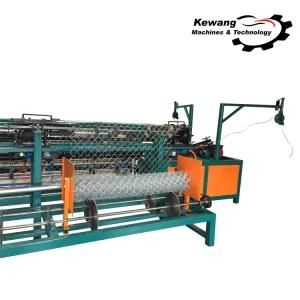 High Quality Automatic 2 Worms Chain Link Fence Making Machine