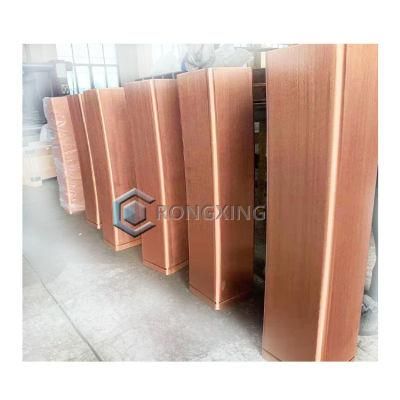 Rectangular Copper Mould Tube Tapered Mould Tube