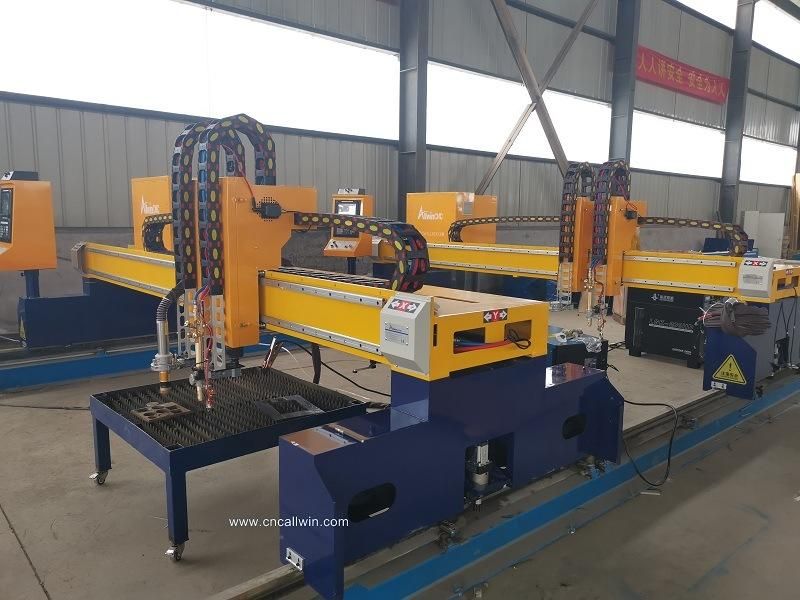 Industries CNC Heavy Gantry Plasma Cutter 200A 300A Gantry Type CNC Plasma Cutting Machine