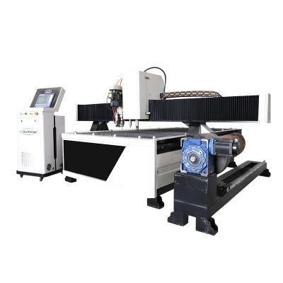 4 Axis Metal Drilling Marking CNC Plasma Cutter 1325 Plasma Cutting Machine