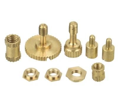 Custom High Precision CNC Machining Unstandard Brass Screws