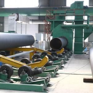 3PE Three Layer PE Patent Machine SA2.5 SA3 Steel Pipe Anticorrosion Coating Production Line