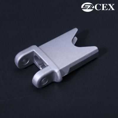 OEM High Strength Light Weight Squeeze Casting Aluminum Die Cast Cars Spare Parts Auto Connector Part