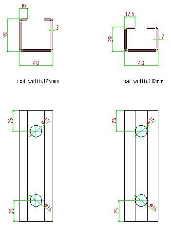 C Shape Roll Forming Machine