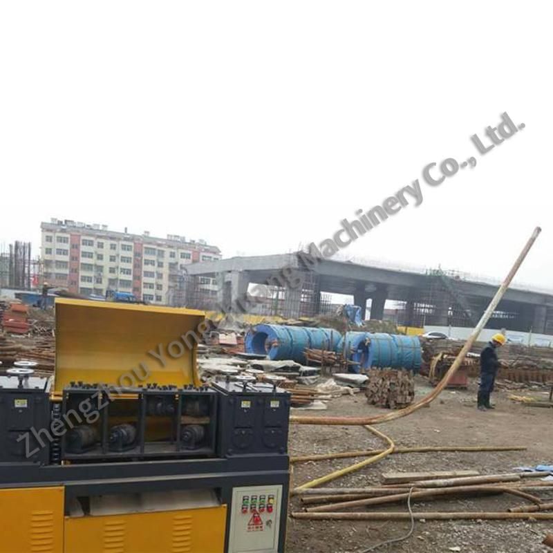 Scaffolding Steel Pipe Straightening and Rust Removing Machine
