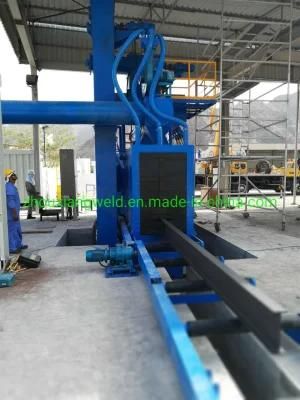 H Beam Shot Blasting Machine for Steel Structure and Plate