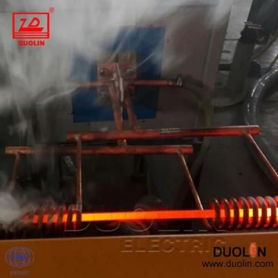 High Efficiency Induction Heat Treatment Machine Long Bar Hot Forging for Spring Making