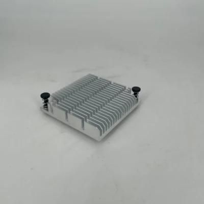 25*25*10 Heat Sink Aluminum Extrusion Radiator Aluminum Profile CNC