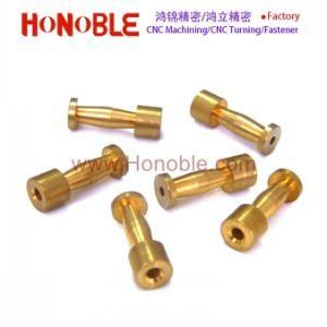 CNC Turning/Drilling Brass Irregular Connect Part