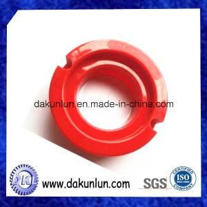 CNC Machined Plastic Red Bushing