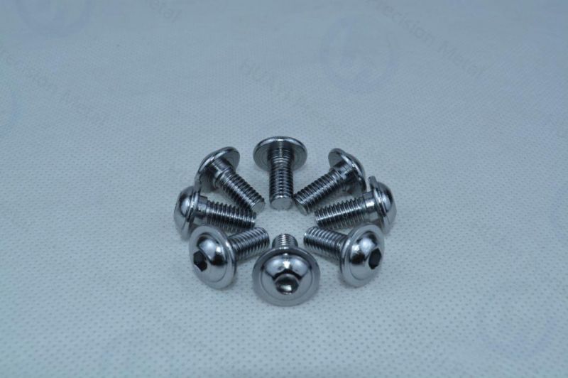 Cross Recessed Tapping Anodize Finish Stainless Steel Screw for Industrial Parts