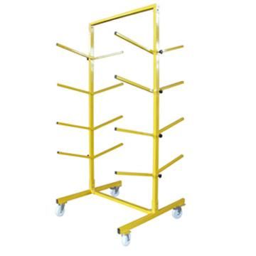 1060X1040*2150mm Floor Bumper Stand with 5" Nylon Swivel Casters