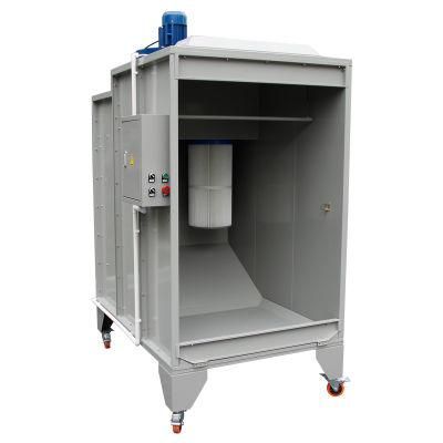 Small Powder Coating Booth for Powder Coating Package