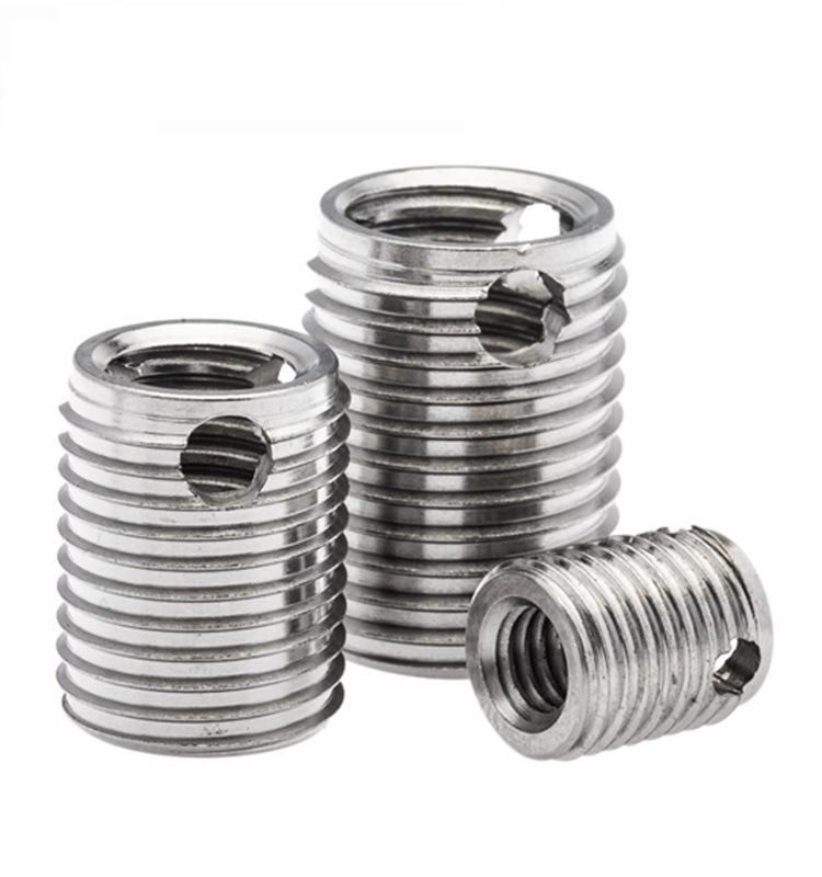 Stainless Steel Three Holes 308 Slotted Self Tapping Threaded Insert
