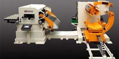3 in 1 CNC Servo Automatic Steel Coil Feeder Machine for Metal Sheet Punching Production Line