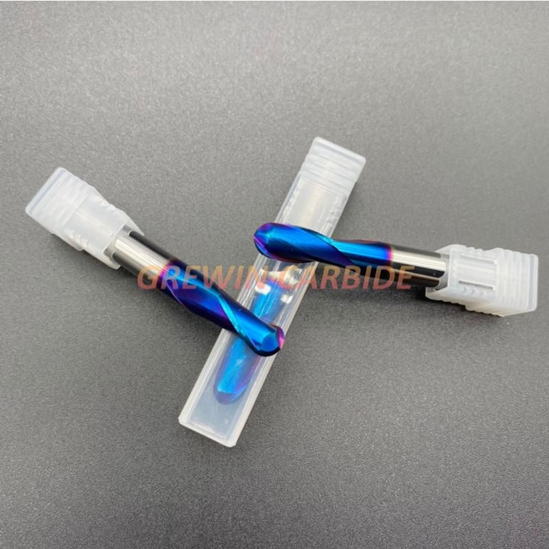 Grewin-Tungsten Carbide Ball Nose End Mill for Stainless Steel