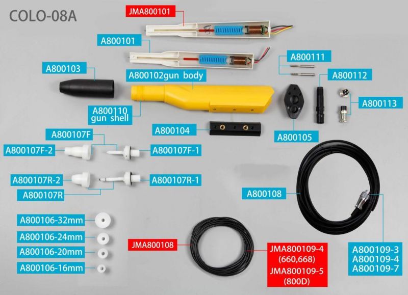 Spare Parts of 08gun for Powder Coating Machine