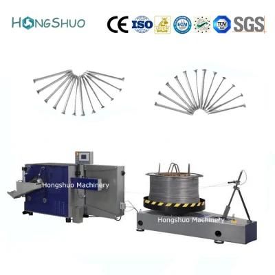 Latest Generation Automatic Wire Steel Nail Making Machine All in One