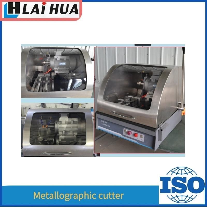 Sq-100 Ce Certified Factory Manufactured Metallographic Manual Cutting Machine with Good Price