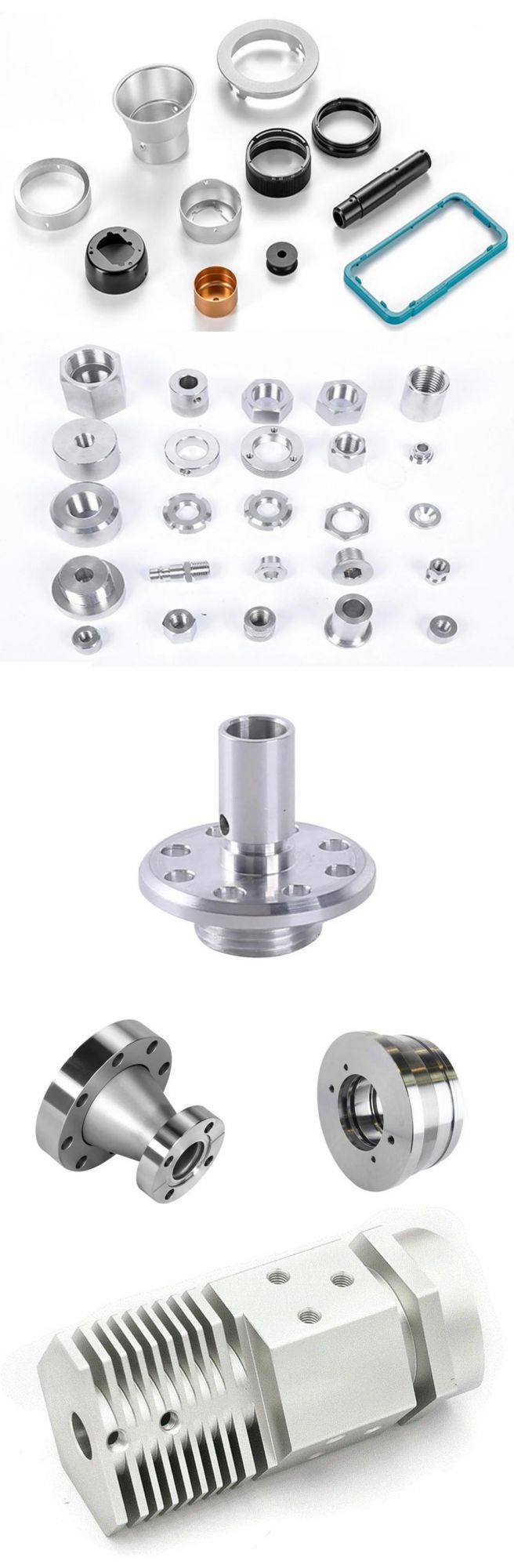 Professional Custom CNC Machining Aluminum Parts Anodizing Color CNC Milling Turning Parts
