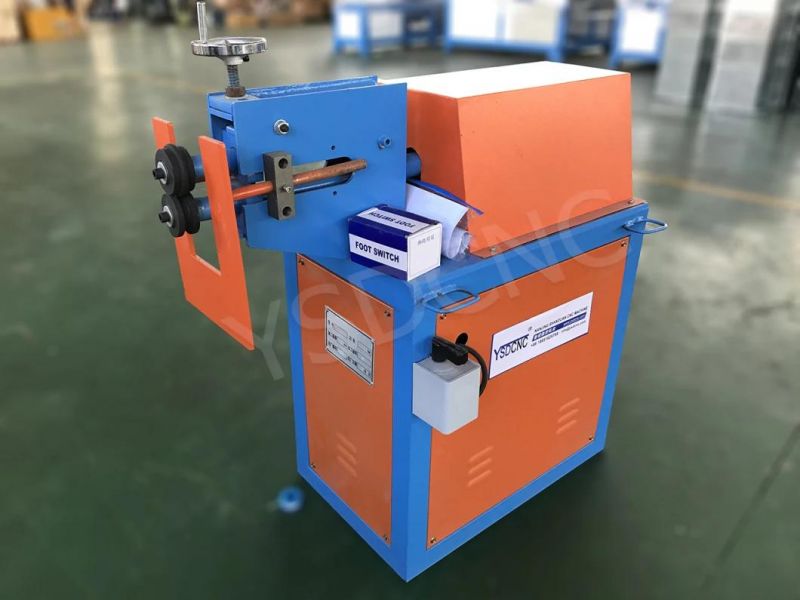 2020 New Type Round Aluminium Duct Rotary Machine / High Speed Round Aluminium Tube Bead Bending Machine