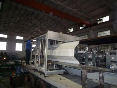 Steel Color Steel Aluminum 914-610 K Span Curve Span Roll Forming Machine