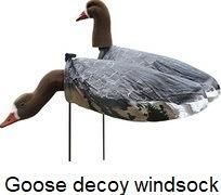 Silo Socker for Goose Geese Hunting Decoy with Flock Coating Headers Custom Color