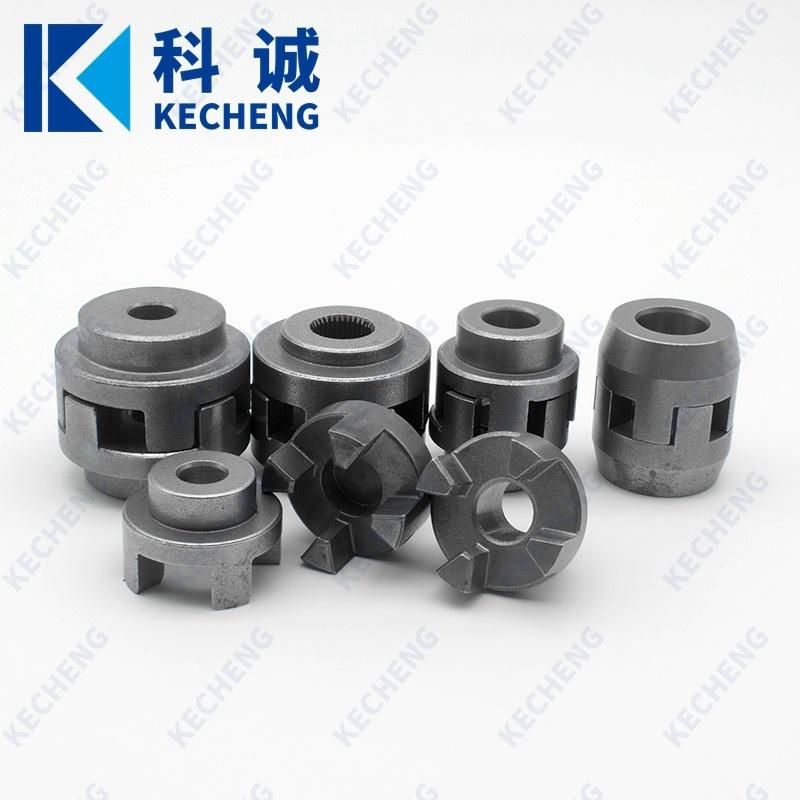 Gear Box and Motor Shaft Coupling Construction Crane Parts Black Steel Coupling