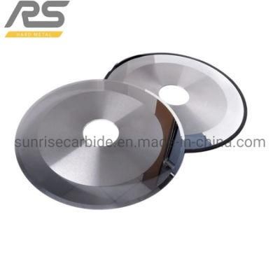 Knife Tungsten Carbide Round Knife for Paper Made in China