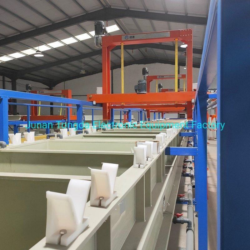 Automatic Electroplating Line Silver Plating Machine and Zinc Plating Equipment