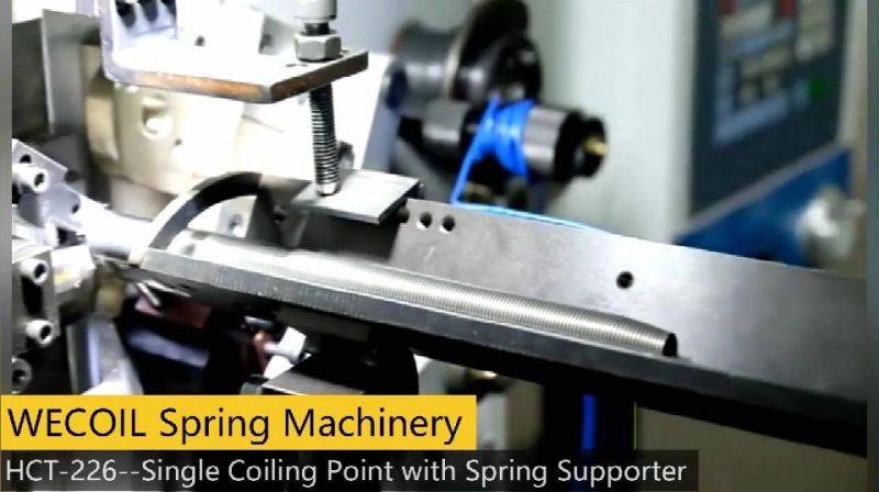 Wecoil-HCT-226 CNC Spring Coiling machine with spring length gauge