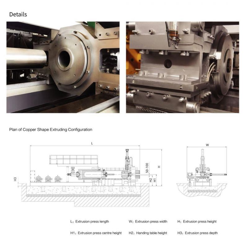 Xj-7500 Copper Extrusion Press