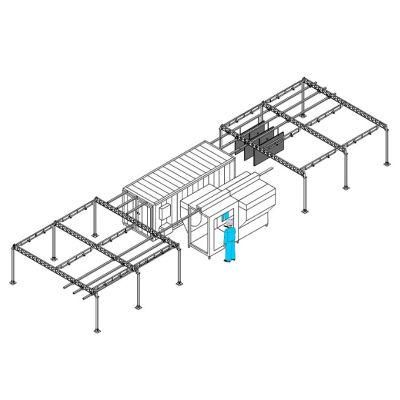 Manual Powder Coating Painting Line System for Metal Painting
