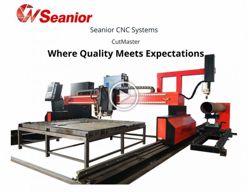 Free Consumables Gantry CNC Plasma Flame Cutting Machine