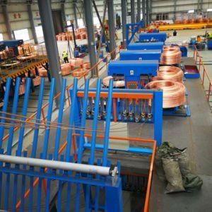 8mm Diameter Brass Rod and Copper Rod Upward Continuous Casting Machine